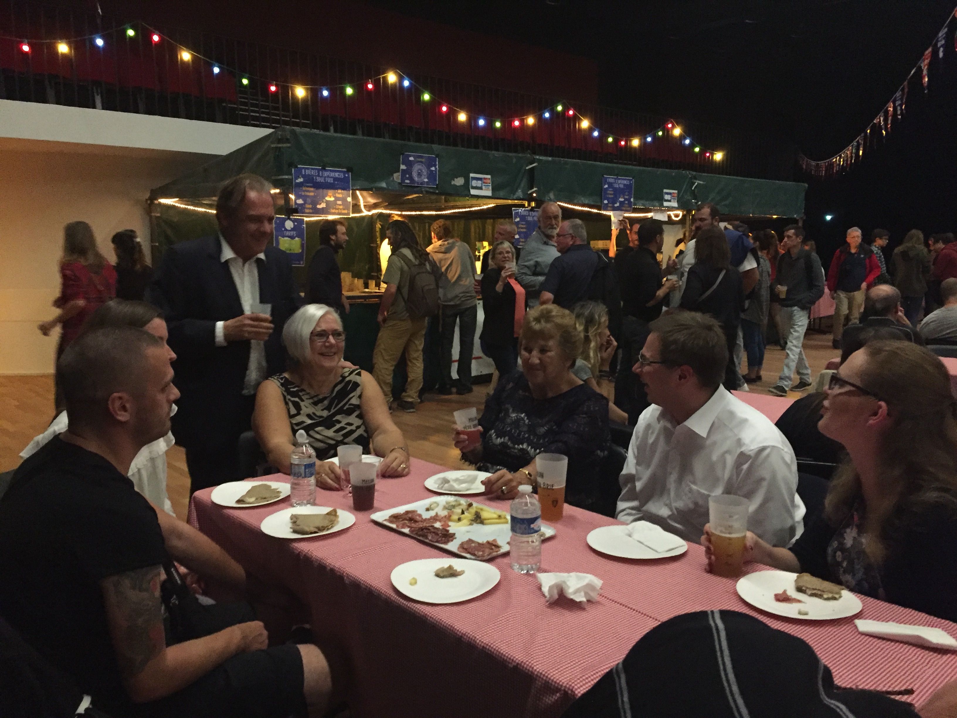 Grande Soirée des Terroirs avec Le Maire Louis Vogel et la déléguation étrangère