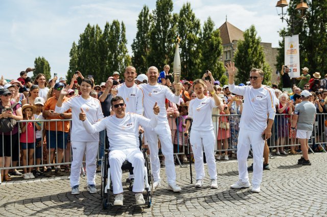 2024-07-20_Relais de la Flamme MELUN 2024 © Paris 2024 / Kamil Zihnioglu / SIPA PRESS