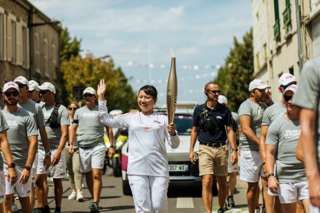 2024-07-20_Relais de la Flamme MELUN 2024 © Paris 2024 / Kamil Zihnioglu / SIPA PRESS