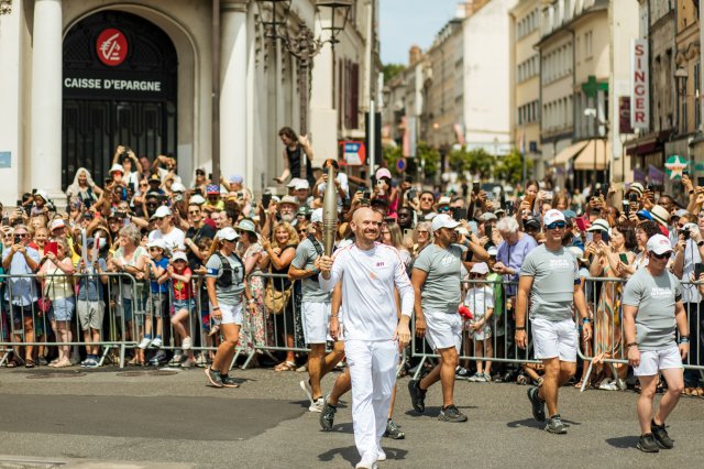 2024-07-20_Relais de la Flamme MELUN 2024 © Paris 2024 / Kamil Zihnioglu / SIPA PRESS